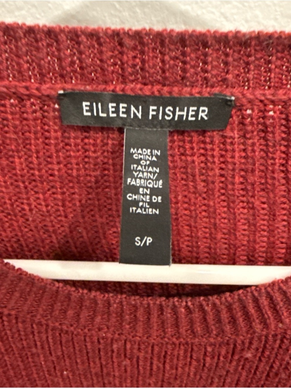 Eileen Fisher fine merino wool pull over sweater - Picture 3 of 9